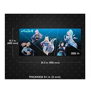 Mousepad KDA Lol